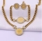 طقم مجوهرات من الفولاذ المقاوم للصدأ بنمط الديك على الطراز الفرنسي مجوهرات حجر الراين خمر