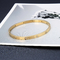 بلينغ الماس الخفيفة الفاخرة الذهب الإسورة تصميم مستقل SS316l الذهب الإسورة