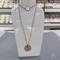 الأبيض فريتيلاري مجوهرات قلادة سوار الذكرى قلادة مجوهرات الفولاذ المقاوم للصدأ