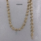 العلامة التجارية الفاخرة الذهب الفولاذ المقاوم للصدأ صناعة ثقيلة سلسلة مجوهرات مجموعة خاتم سوار